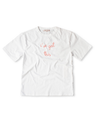 "i've got this" T-Shirt CUSTOM Lingua Franca NYC White XS 