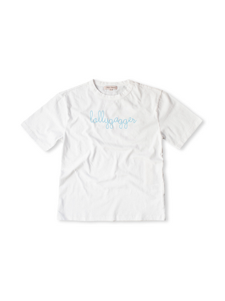 "lollygagger" T-Shirt  Donation10p White XS 