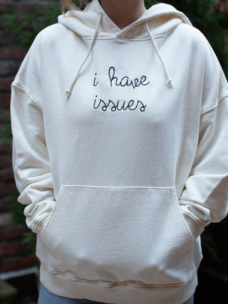 "i have issues" Hoodie  Lingua Franca NYC   