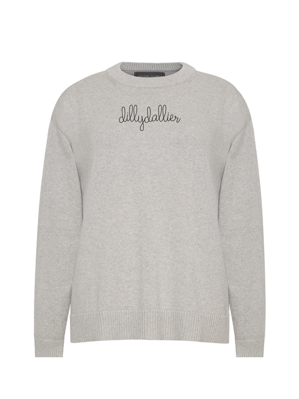極美品　近年モデル　Ruler Gradate Crew Sweater 　L Machine Embroidered 