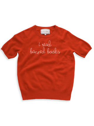 "i read banned books" Short Sleeve  Donation10p   