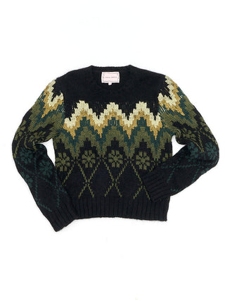 Margaux Zig Zag Sweater Sweater Lingua Franca NYC   
