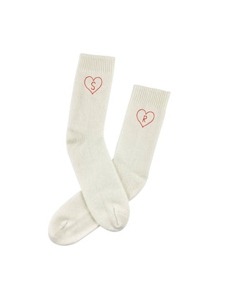 Custom Valentine's Socks Socks Lingua Franca NYC   