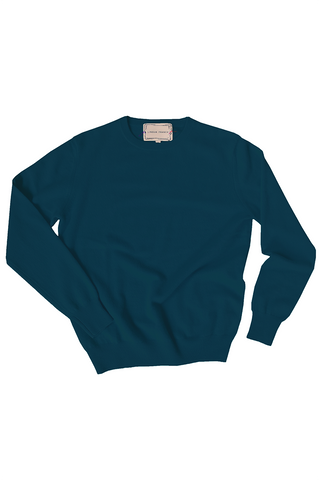 Custom Womens Crewneck Cashmere Core LINGUA FRANCA NYC