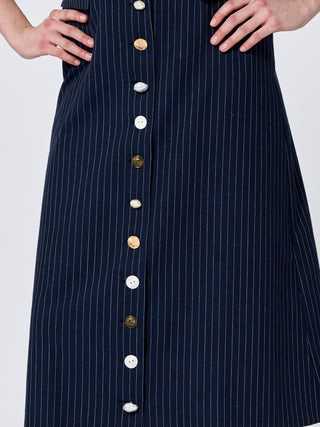 Oliver Vest Dress RTW Lingua Franca NYC