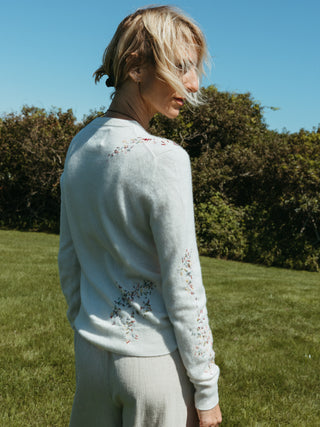 Scribble 100% Cashmere Crewneck