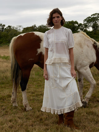 Louisa Skirt RTW Lingua Franca NYC