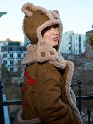 Bowery Bear Coat RTW LINGUA FRANCA NYC