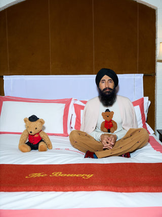 Bo Bear Cashmere Crewneck RTW LINGUA FRANCA NYC