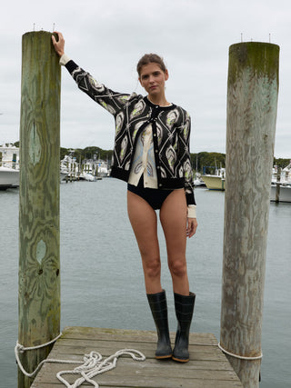 Margot Cardigan RTW Lingua Franca NYC