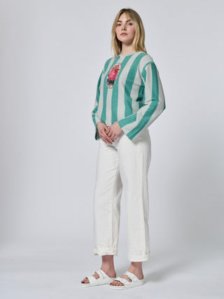 Longfellow Crewneck RTW Lingua Franca NYC