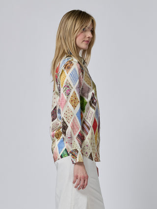 Emerson Button Up Shirt RTW Lingua Franca NYC