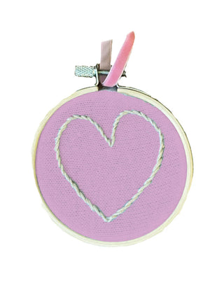 Hoop Ornament Lingua Franca NYC Lilac