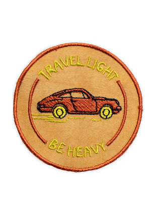 Travel Light Be Heavy Patch Patch Lingua Franca NYC   