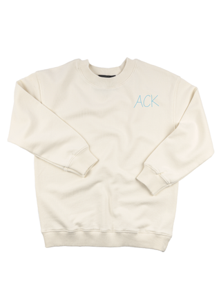 "ACK" Kids' Sweatshirt Sweatshirt Ecovest Cream 2T 
