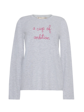 "a cup of ambition" Mara Crewneck