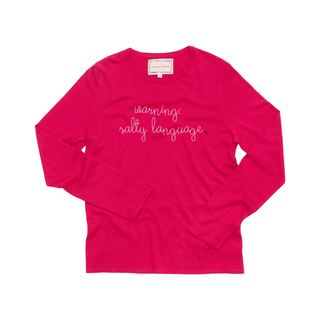 "warning: salty language" Mara Crewneck