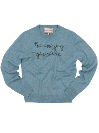 "the amazing generation" Women's Crewneck
