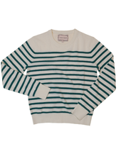 Custom Hunter Stripe Crewneck