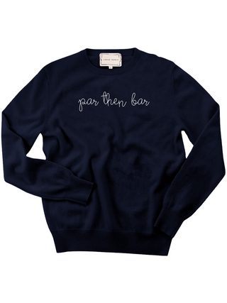 "par then bar" Women's Crewneck