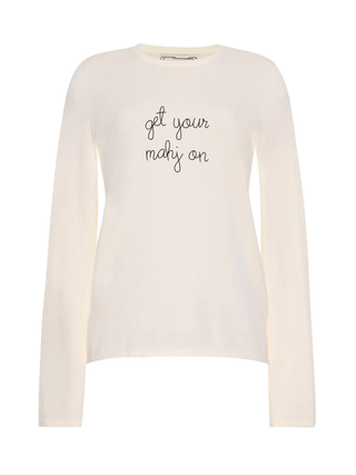"get your mahj on" Mara Crewneck