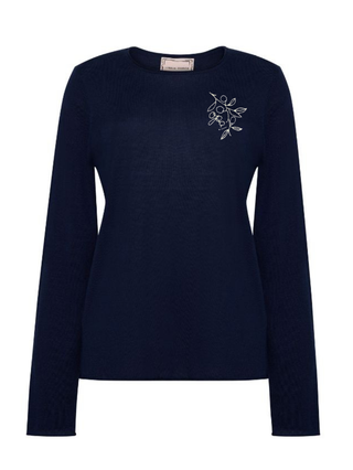 "opa" Silk Cashmere Crewneck