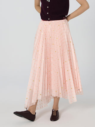 Debbie Pleated Skirt Skirt CHINAMINE 2 Crystal Pink 