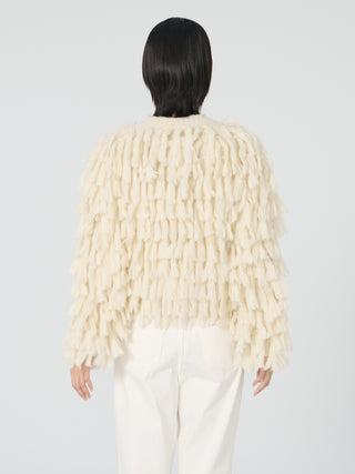 Cher Fringe Jacket Jacket ITV (TRADING VENTURE SAC)   