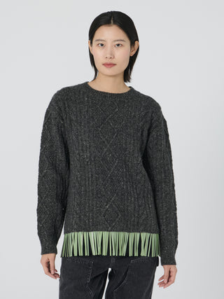 Bianca Crew Sweater ZHEJIANG SPRINGAIR CASHMERE XS Charcoal 