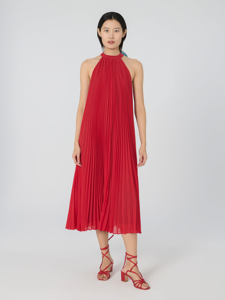 Minnelli Halter Dress Lingua Franca NYC Minnelli Halter Dress Lingua Franca NYC