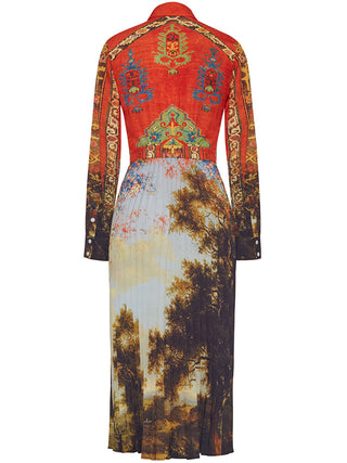 Molly Pleated Dress RTW LINGUA FRANCA NYC