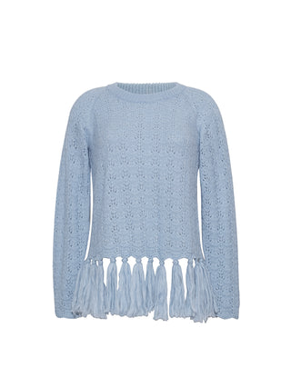 Fia Scallop Sweater RTW LINGUA FRANCA NYC