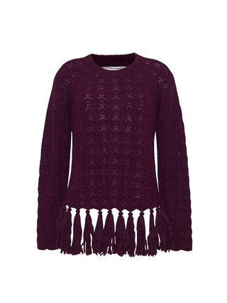 Fia Scallop Sweater RTW LINGUA FRANCA NYC