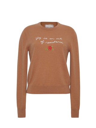 Joy is an Act of Resistance Crewneck RTW LINGUA FRANCA NYC