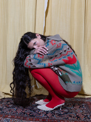 Henrik Polo Sweater RTW Lingua Franca NYC