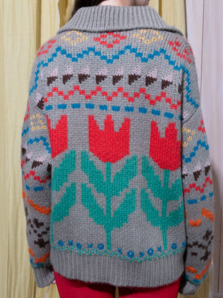 Henrik Polo Sweater RTW Lingua Franca NYC