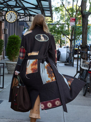 Bambi Patchwork Coat RTW LINGUA FRANCA NYC
