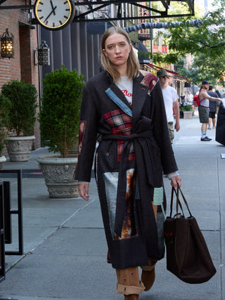 Bambi Patchwork Coat RTW LINGUA FRANCA NYC