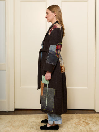 Bambi Patchwork Coat RTW LINGUA FRANCA NYC