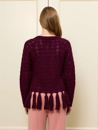 Fia Scallop Sweater RTW LINGUA FRANCA NYC