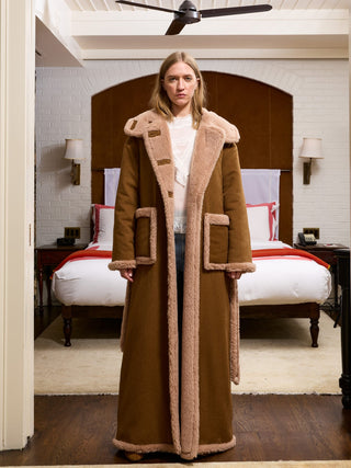 Bowery Bear Coat RTW LINGUA FRANCA NYC