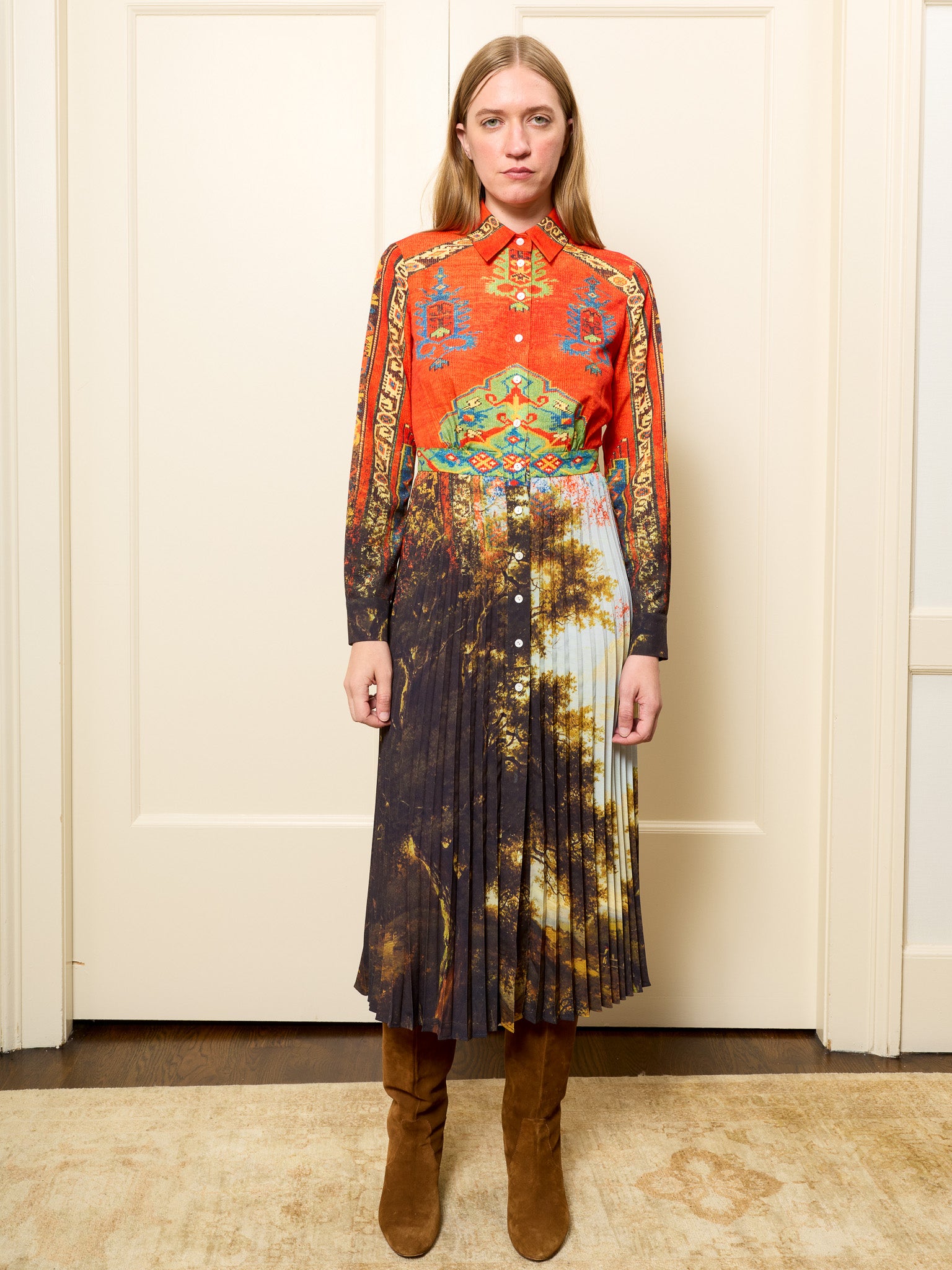 Molly Pleated Dress Landscape / 4 Molly Pleated Dress Landscape / 4