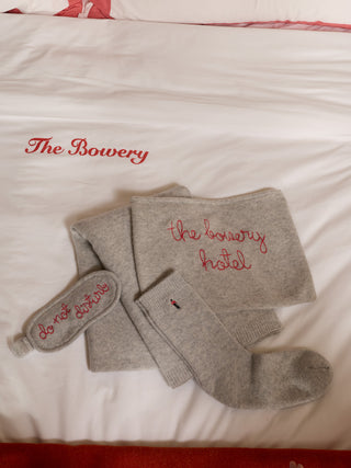"The Bowery Hotel" Travel Set Cashmere Core LINGUA FRANCA NYC