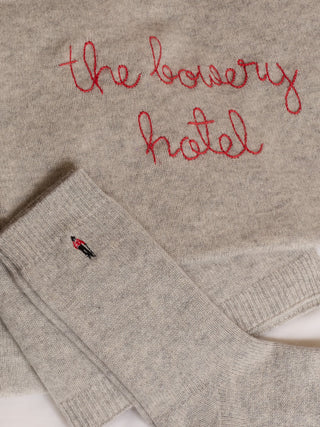 "The Bowery Hotel" Travel Set Cashmere Core LINGUA FRANCA NYC