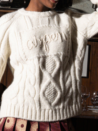 Custom Bjorn Crewneck RTW Lingua Franca NYC