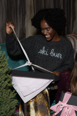 Custom Bianca Crewneck CUSTOM LINGUA FRANCA NYC