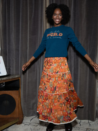 Ida Skirt RTW Lingua Franca NYC