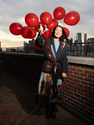 Bambi Patchwork Coat RTW LINGUA FRANCA NYC