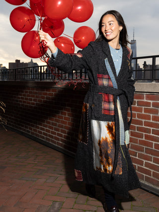 Bambi Patchwork Coat RTW LINGUA FRANCA NYC