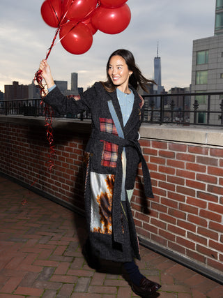 Bambi Patchwork Coat RTW LINGUA FRANCA NYC